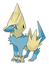 Ken Sugimori Artwork of Manectric