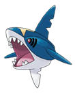 Ken Sugimori Artwork of Sharpedo