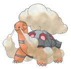 Ken Sugimori Artwork of Torkoal
