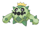 Ken Sugimori Artwork of Cacnea