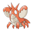 Ken Sugimori Artwork of Corphish