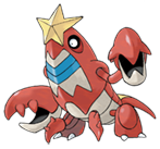 Ken Sugimori Artwork of Crawdaunt