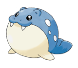 Ken Sugimori Artwork of Spheal