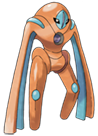Ken Sugimori Artwork of Deoxys (Defense)