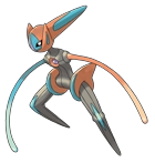 Ken Sugimori Artwork of Deoxys (Speed)