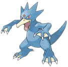 Ken Sugimori Artwork of Golduck