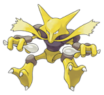 Ken Sugimori Artwork of Alakazam
