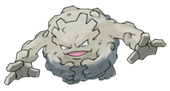 Ken Sugimori Artwork of Graveler