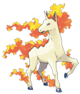 Ken Sugimori Artwork of Rapidash