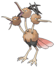 Ken Sugimori Artwork of Dodrio